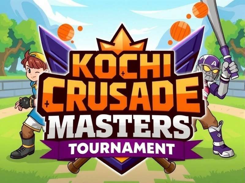 Players competing in a regional tournament Kochi Crusade Masters Tournament